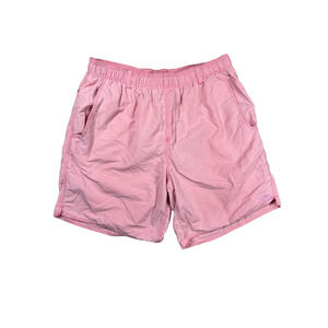 Aftco Swim Shorts Mens Size Medium Lined Pink 7.5" Beach Shorts Summer
